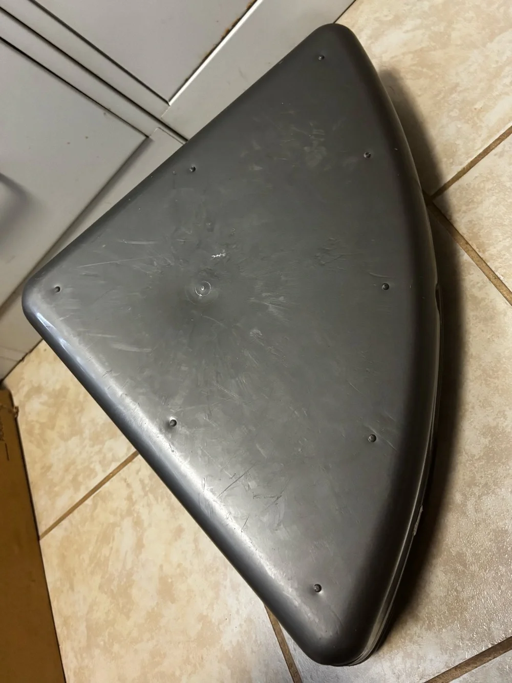 Super Pet Small Animal Gray Large Hi-Corner Litter Pan
